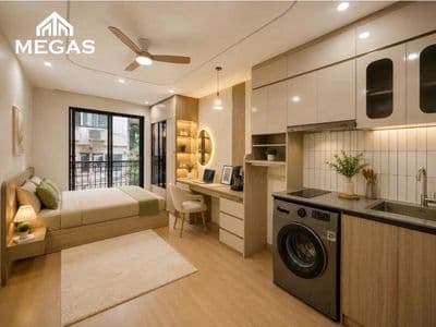 Căn hộ studio-2n1k mới full nội thất hồ tùng mậu - mỹ đình - phạm hùng