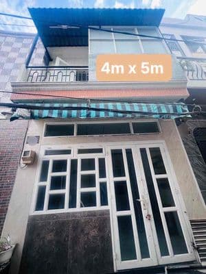 Trệt lầu hẻm 5m - sổ hồng riêng - gần ngã 3 tân sơn