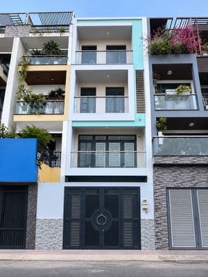 Hẻm 7m TÂN KỲ TÂN QUÝ & Sơn Kỳ, 4 Tấm, 4 x 16m, 5 Phòng Ngủ, 4 wc