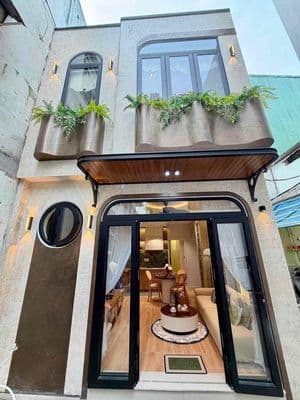 Nhà đẹp 2 tầng 2 mặt kiệt phạm văn nghị gần đường