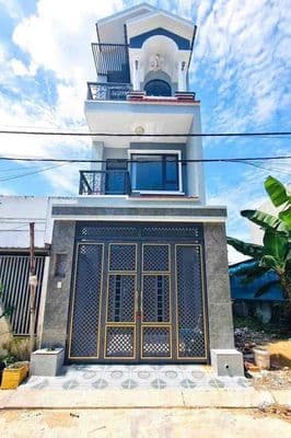 Cho thuê nhà 1 trệt 2 lầu mới 4Pn, 3wc đường số 8 Lò Lu