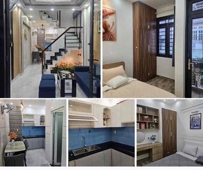 Cho Thuê Nhà Hẻm Xe Tải Full Nội Thất 2PN.2WC 10tr