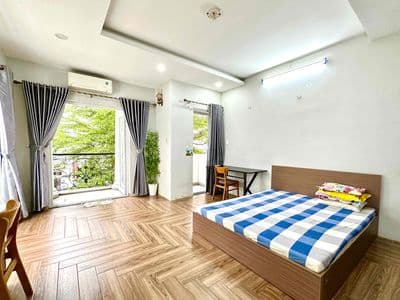 Cho thuê căn hộ, diện tích rộng rãi 40m2, ban công thoáng