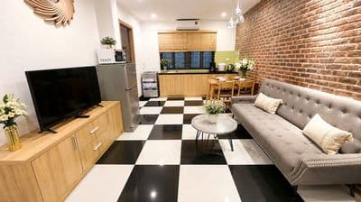 Cho thuê căn hộ 70m2 2PN- 2WC rộng 70m2 đường Mân Quang, gần siêu thị