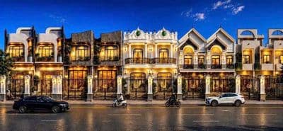 Dãy nhà liền kề mặt nhựa phố trung tâm long khánh