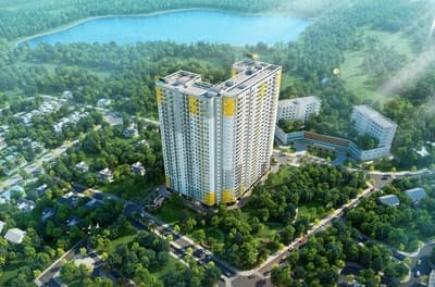 BCONS CITY 2PN2WC 2,4 tỷ Không phát sinh thêm chi phí đã có sổ Hồng