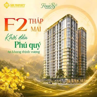 Ra mắt tòa f2 fours tower hòa xuân view biển đẹp đầm sen giá từ 1,6 tỷ