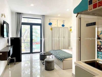 Căn hộ Studio - Bancol siu thoág.Full Nội thất + máy giặt riêng.