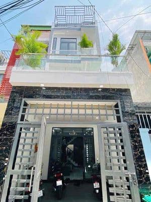 Hẻm 6m HUỲNH THIỆN LỘC, 3 Tấm, 4 x 20m, 3 Phòng Ngủ, 3 wc