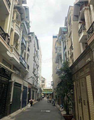 Nhà HXH thông Phường 6 4*16, 4 tầng, gần trường ĐH CN4