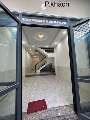 Cho thuê nhà hẻm xe tải 4 tầng 5pn-4wc gần aeon tân phú