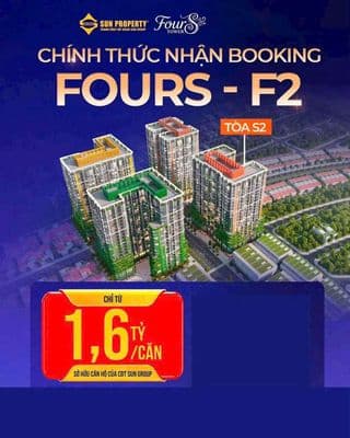 Ra mắt tòa f2 fours tower hòa xuân view biển pháo hoa giá từ 1ty6