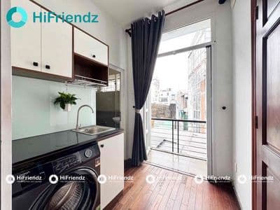 Căn hộ 1pn ban công full nội thất ngay nhà thờ tân định q1