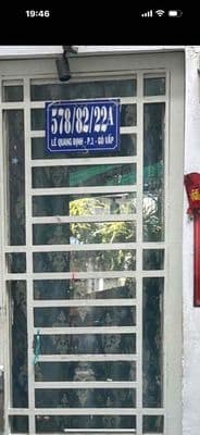nhà hẻm xe hơi le q đinh , 1 trệt ,1 lầu ,2 phòng ngủ , 2 tolet