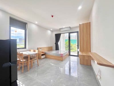 Căn hộ Studio ban công mới Hoàng Thế Thiện, gần ĐH Đông Á