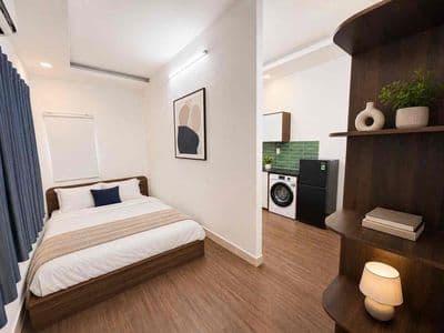 Chung cư mini 1pn cửa sổ trời|Full nội thất cách SGU,HCMUE 1km