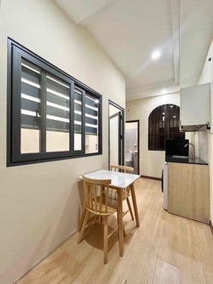 Căn hộ 1PN Tách Bếp , Máy Giặt Riêng. Full NT , Tiện di chuyển Q1 Q3..