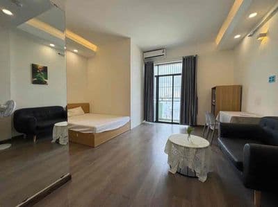 Cho thuê căn hộ 1pn- ban công- sư vạn hạnh-đại học ueh-huflit