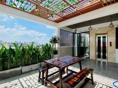 Nhà hẻm xe hơi Quang Trung, Gò Vấp, 5 tầng thang máy
