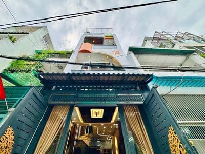 Nhà mới hẻm xe hơi gần CV Làng Hoa, Gò Vấp - 7.4 tỷ