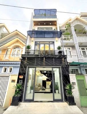 Nhà mặt tiền hẻm thông xe hơi tránh Đào Tông Nguyên, Nhà Bè