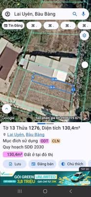 Bán đất Lai Uyên Bàu Bàng, 5x26 thổ cư
