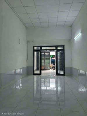 Cho thuê nhà 4 x 20m trệt lửng 2pn mới đẹp y hình lê trọng tấn
