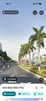 Mặt tiền điện biên phủ . ngang 7m5 . vị trí đẹp