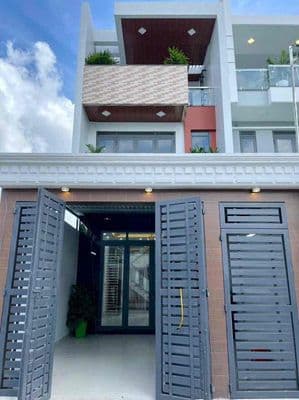 Cho Thuê Nhà Mới Xây DT 180m2 1Trệt 2Lầu 4Pn 3Wc Sân Đậu Ôtô