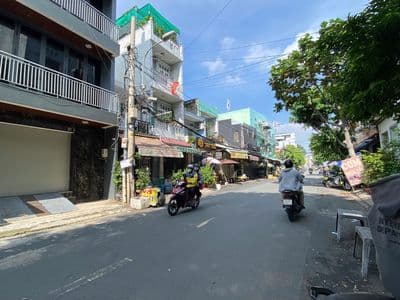 Nhà Thuê 6.5x20m.3 Lầu.MT Khu Lương Trúc Đàm.Gía:38tr