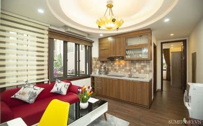 13 triệu/ tháng -48/12 Đào Tấn- full đồ- dịch vụ - 55m2 - có xông hơi