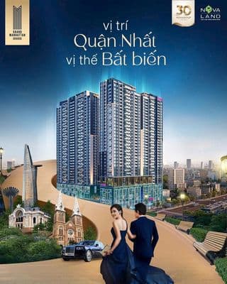Căn hộ cao cấp trung tâm quận 1, kí hđmb 5%, tháng 12/2026 bàn giao