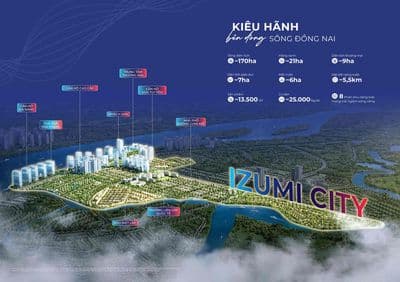 nhà phố Izumi City , giỏ hàng mua trực tiếp từ chủ đầu tư