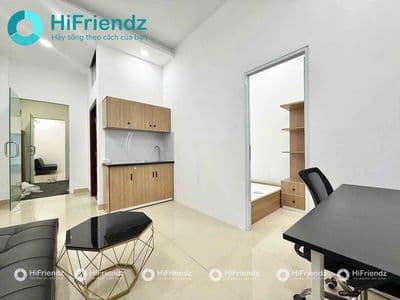 Căn Hộ 1 Phòng Ngủ - 30m2 - Full Nội Thất - Khu Hoàng Hoa Thám