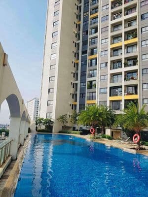 Căn giá tốt pegasuite q8 2pn 2wc 68m2 full nội thất đẹp 13 triệu/tháng