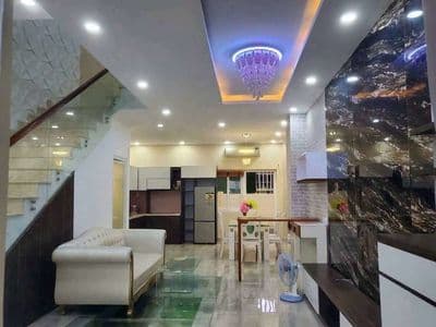 Giảm 400tr, bán nhà Melosa Khang Điền, 85m2, 3 tầng, full nội thất đẹp