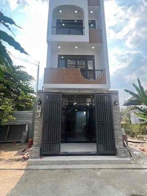 Nhà 1T2L HXH thông sau lưng chợ Long Trường, Nguyễn Duy Trinh