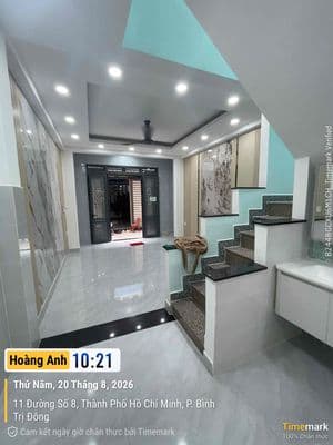 nhà mới 100% 2PN2 WC