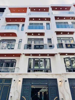 Nhà Mới 4x22 5 Tầng Có Thang Máy 5PN 6WC, Bình Hưng Hoà B, Bình Tân