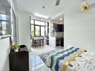 Studio cửa sổ gần Sân Bay Full nội thất giá sinh diên