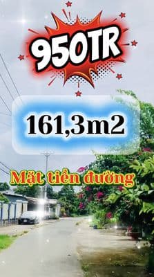 161,3m2 Thổ Cư _ 950tr _ Cây Trôm Mỹ Khánh _ Sổ hồng