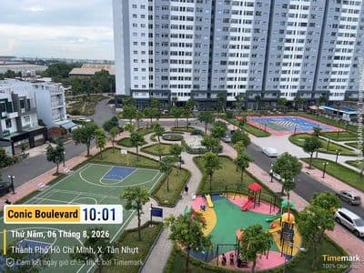 Cho thuê CC Conic Boulevard 2PN 84,32m2 Block A tầng 5 giá 6,5tr/th