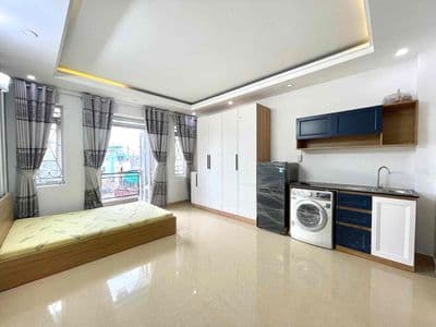 Căn hộ Studio, ban công siêu rộng, máy giặt riêng - Nguyên Hồng, BT