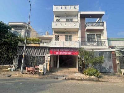 CHO THUÊ NHÀ MỚI LEN KENG ,3 LẦU 400m ( Q9) - Mặt tiền khu tái định