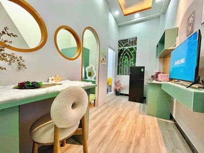 1pn tách bếp full nội thất giờ giấc tự do_tại cmt8 gần cv lê thị rieng