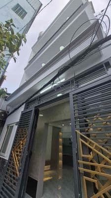 Nhà Lầu 3 Tầng Ngang 5m2 Nở Hậu 6m P9 Q8
