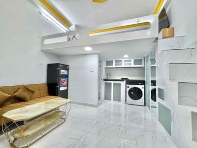 Căn hộ duplex thiết kế hiện đại_ gần học viện hàng không & văn hiến