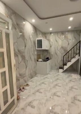 Nhà 1 lầu mới xây đẹp, 4m x 6m, 1PN, 1WC, hẻm 2.5m Mai Xuân Thưởng