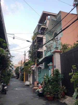 Bán Nhà 4.5 dài 14. trệt lầu. 3 phòng ngủ. hẻm xe tải. 5.5tỷ.