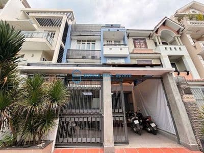 Cho thuê tòa nhà văn phòng Lương Định Của, 7x20m, 5 phòng, 50 triệu